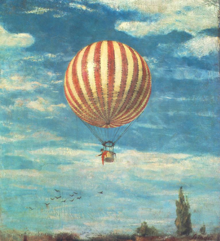 Pál Szinyei Merse : Balloon