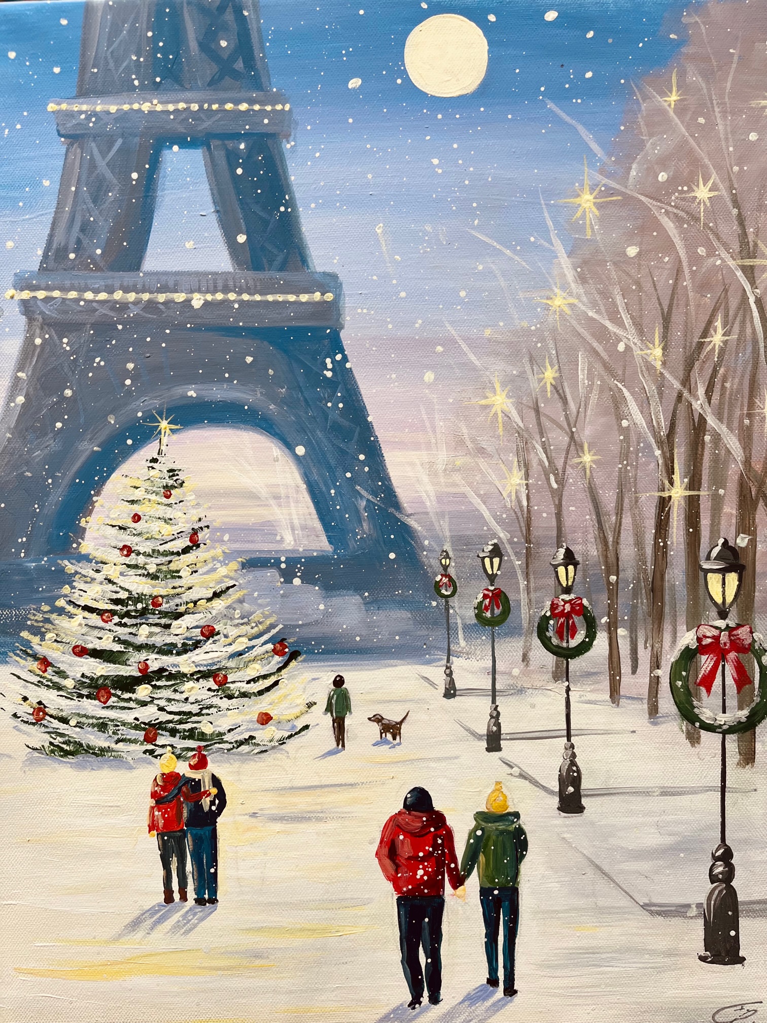 FessNeki : Karácsony Párizsban