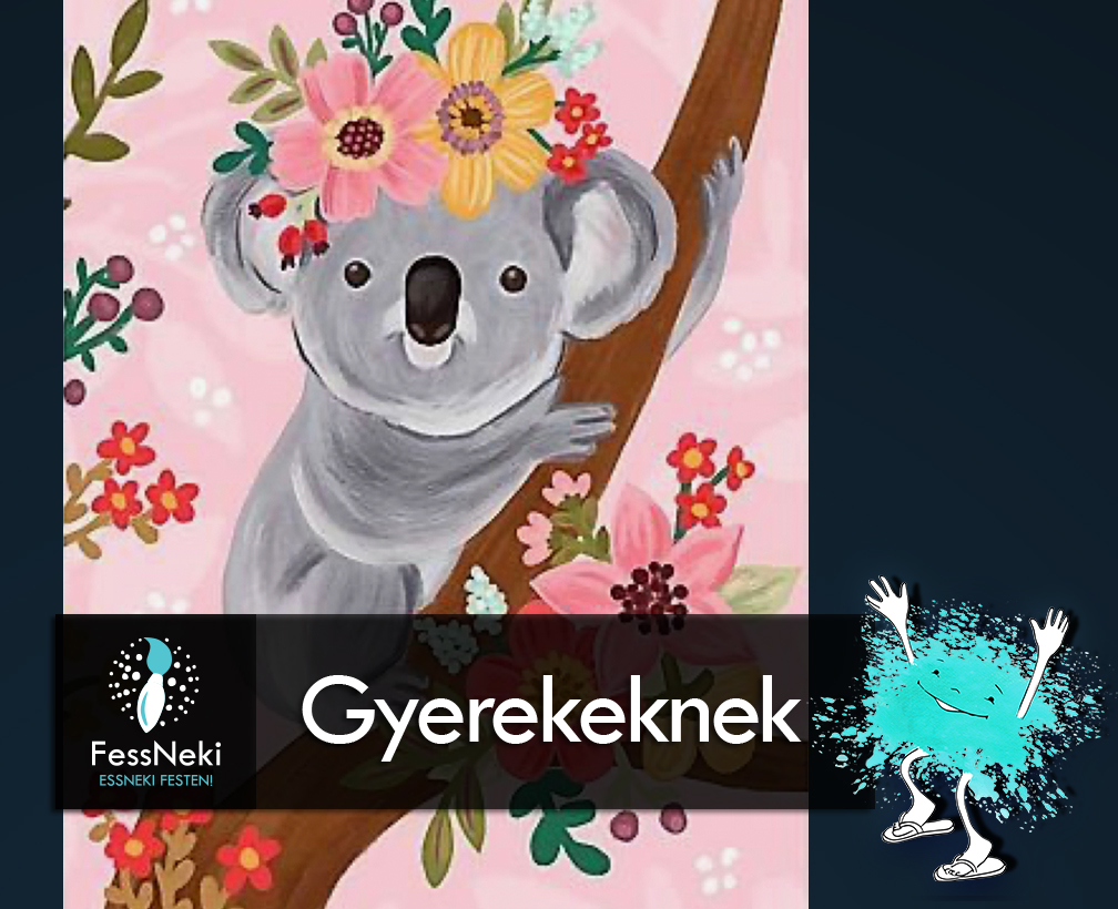 Festés gyerekeknek : Koala